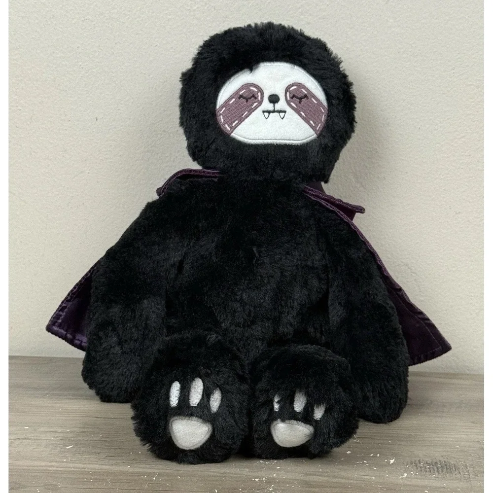Slumberkins Vlad Kin Plush 13 Inches Halloween Retired Vampire Sloth With‎ Cape